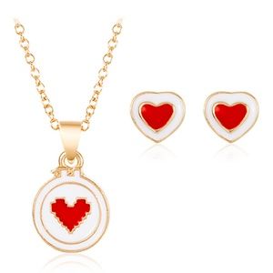 Adorable Love Necklace Set- Childrens